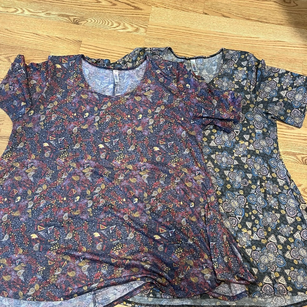 2 Lularoe Perfect Tees in 3XL